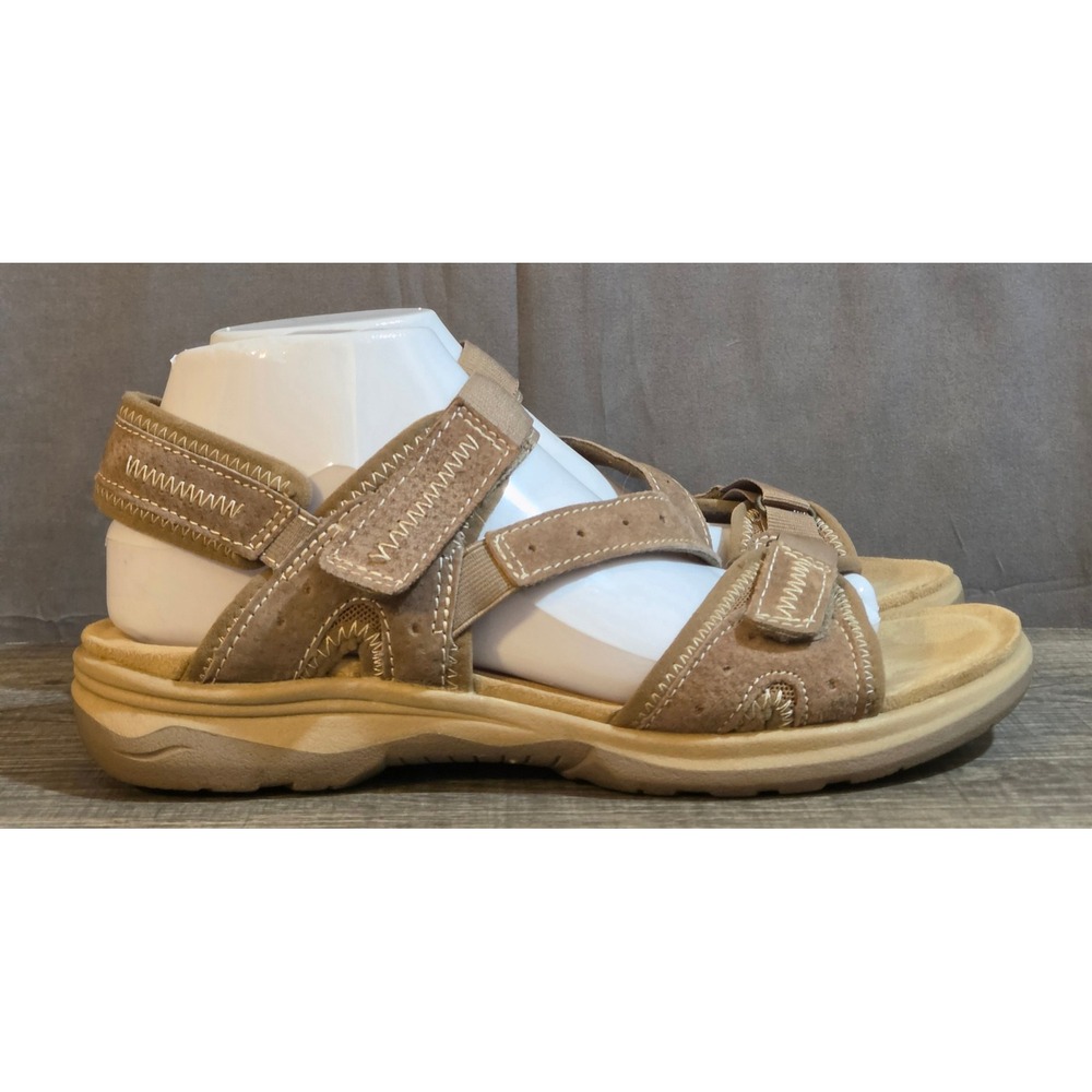 Earth Spirit Comfort Walking Sandals Women's Size 9 Brown